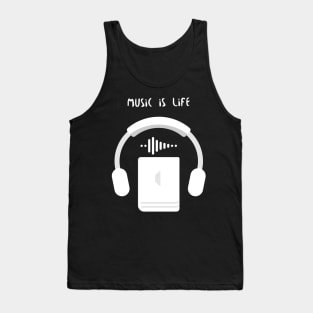 Music is Life Tank Top